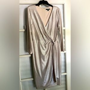 Ralph Lauren Elegant gold shimmery dress size 10